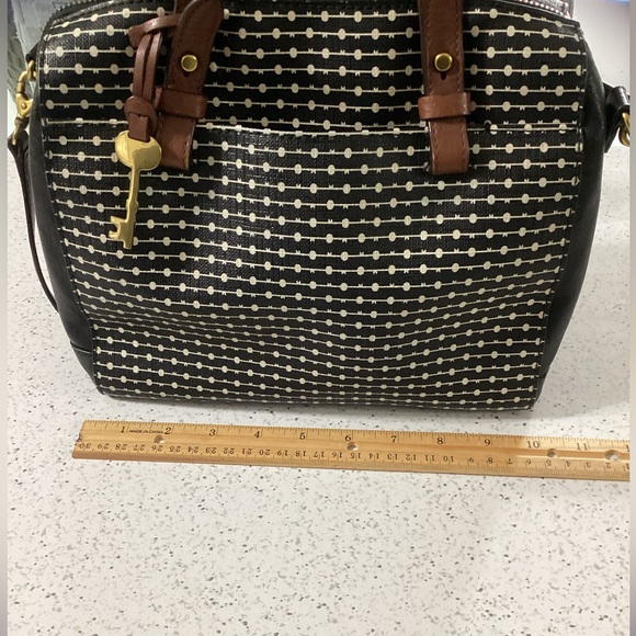 Fossil Satchel with crossbody strap - Picture 7 of 7